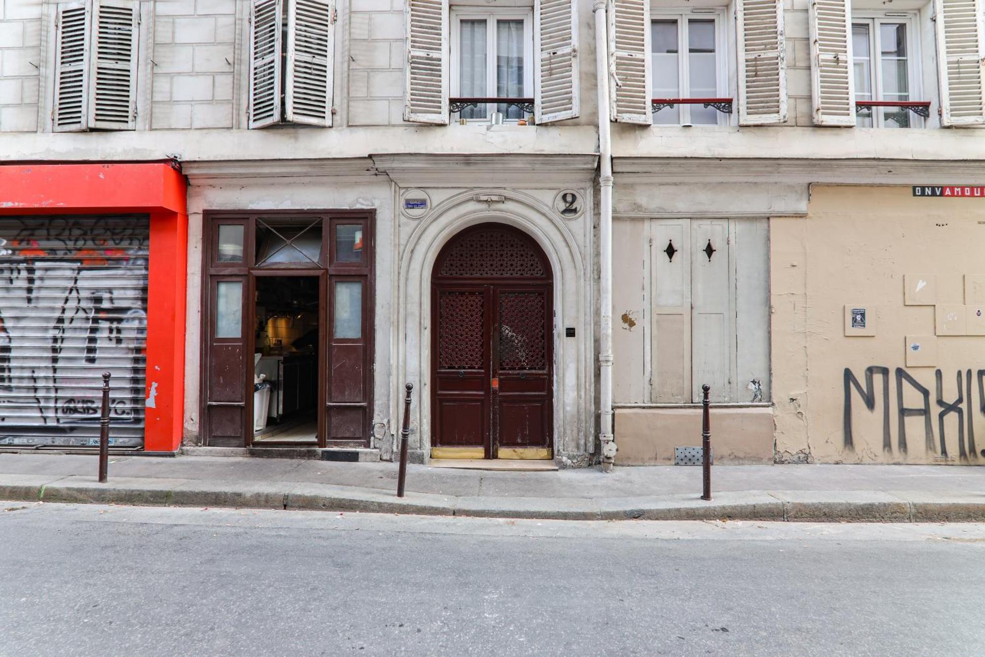 Appartement Quartier Le Marais 4 París Exterior foto